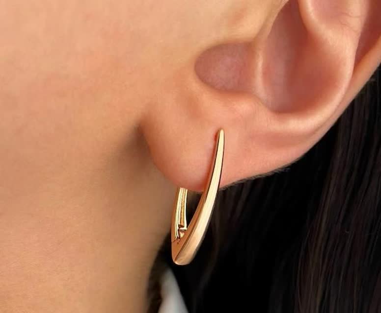 گوشواره زنانه دفرمه مارک ژوپینگ